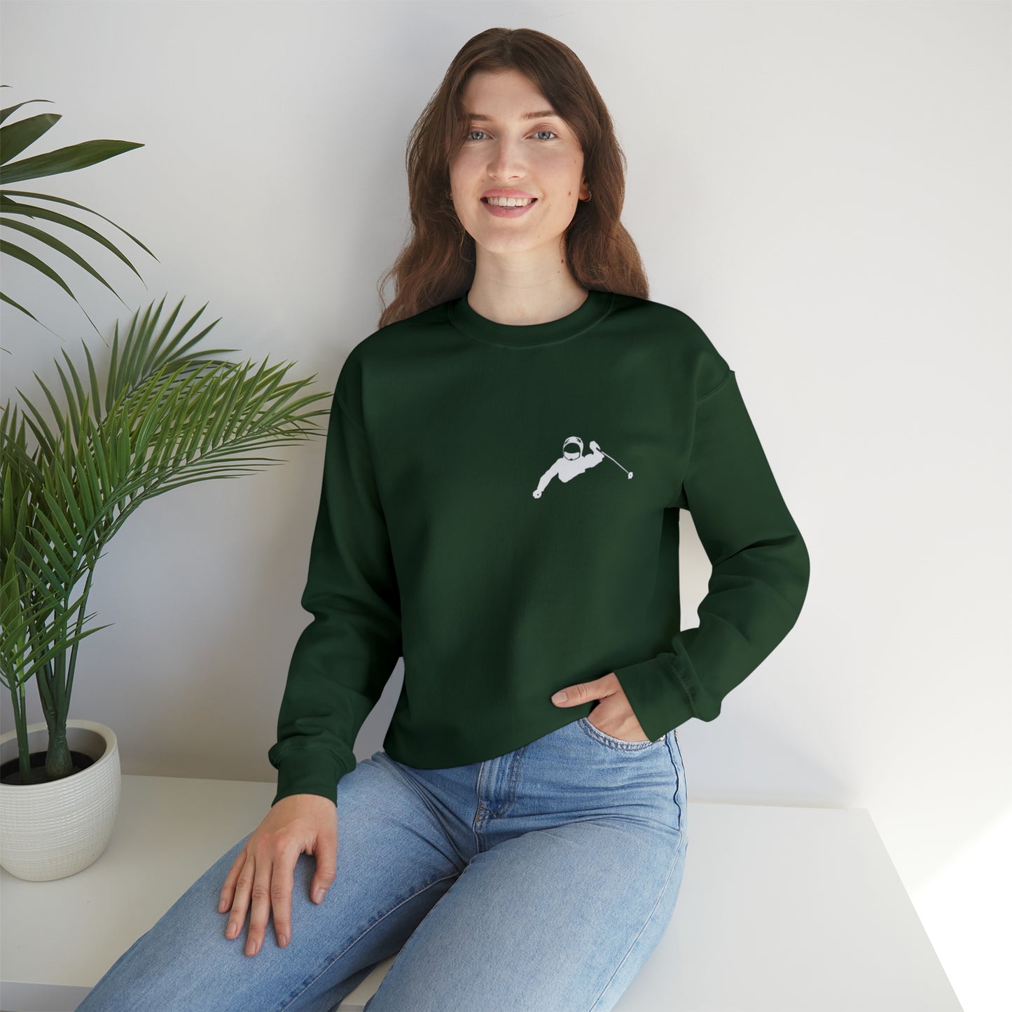 Crewneck Sweatshirt - Skier